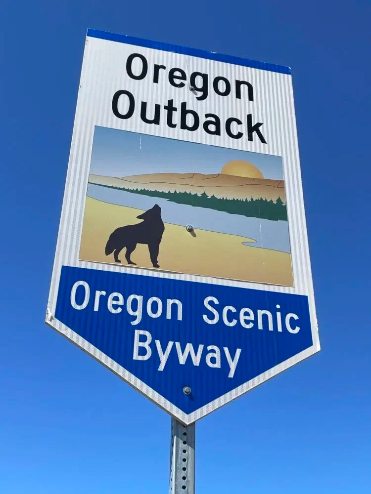 Oregon Scenic Byways Sign