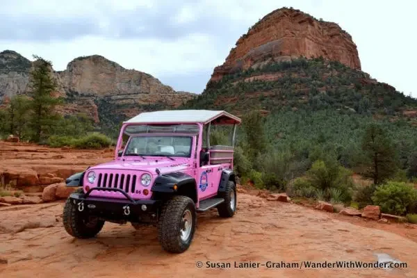 Fall in Sedona Arizona - Pink Jeep Tours Sedona. Photo by Susan Lanier-Graham