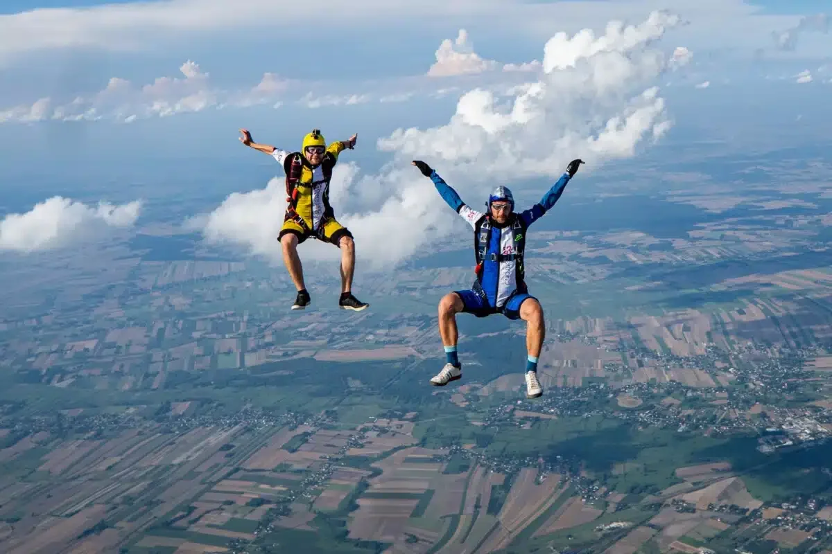 Adventure travel - skydiving