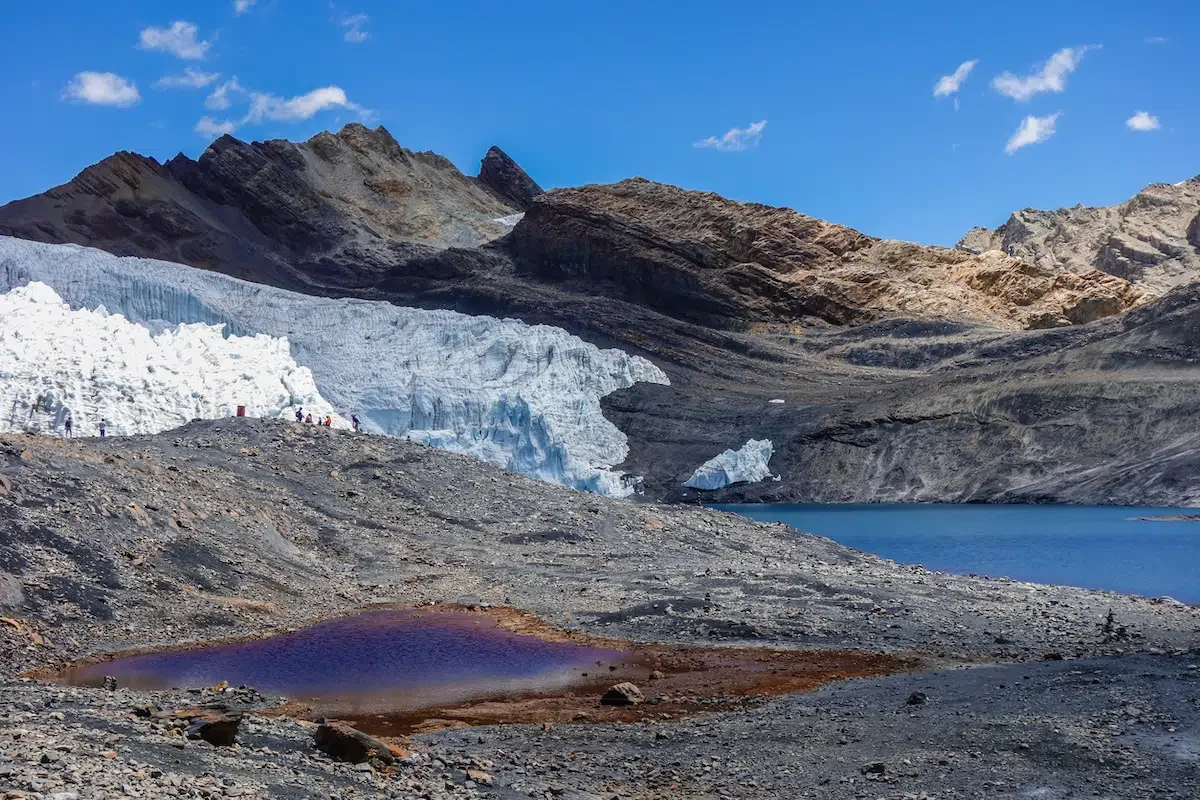 One of the best hikes in Peru goes to Pastoruri Glacier.