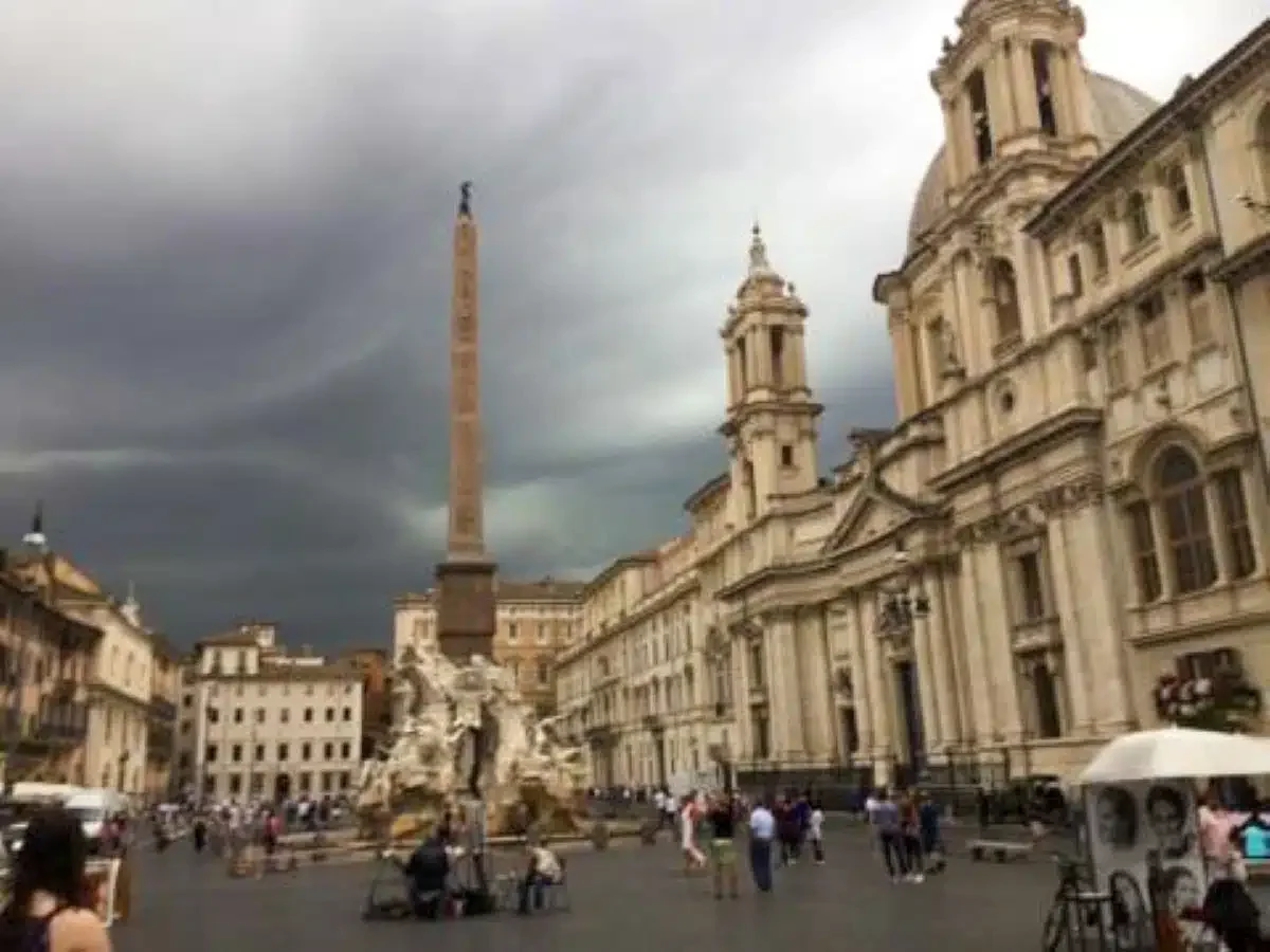 An atmospheric tidal wave.