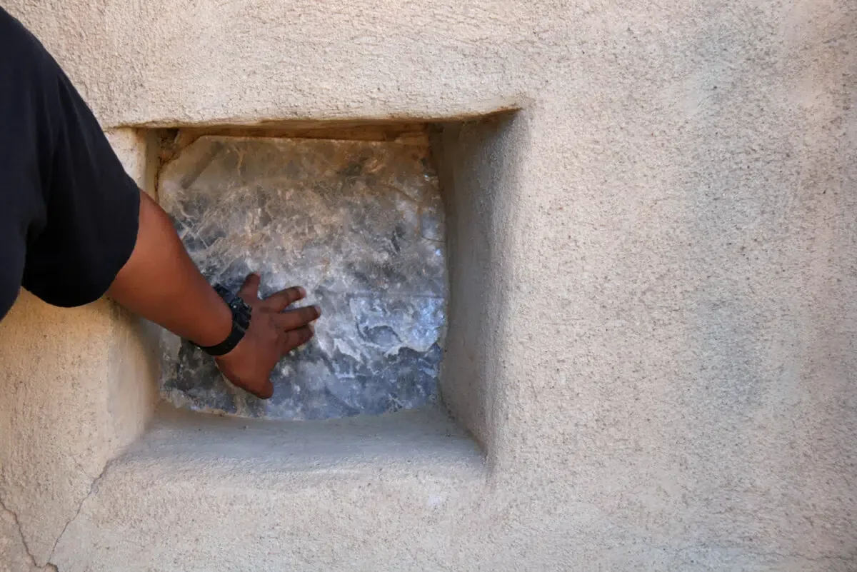 Acoma Pueblo Mica Window