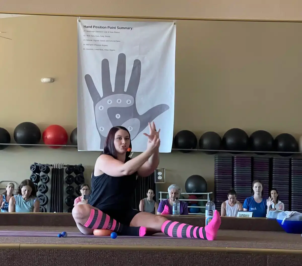 Melt Class led by Katrina at the Red Mountain Resort.