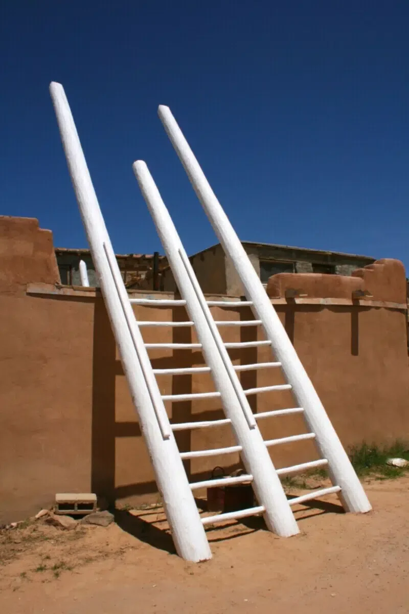 Ladder at Acoma Pueblo