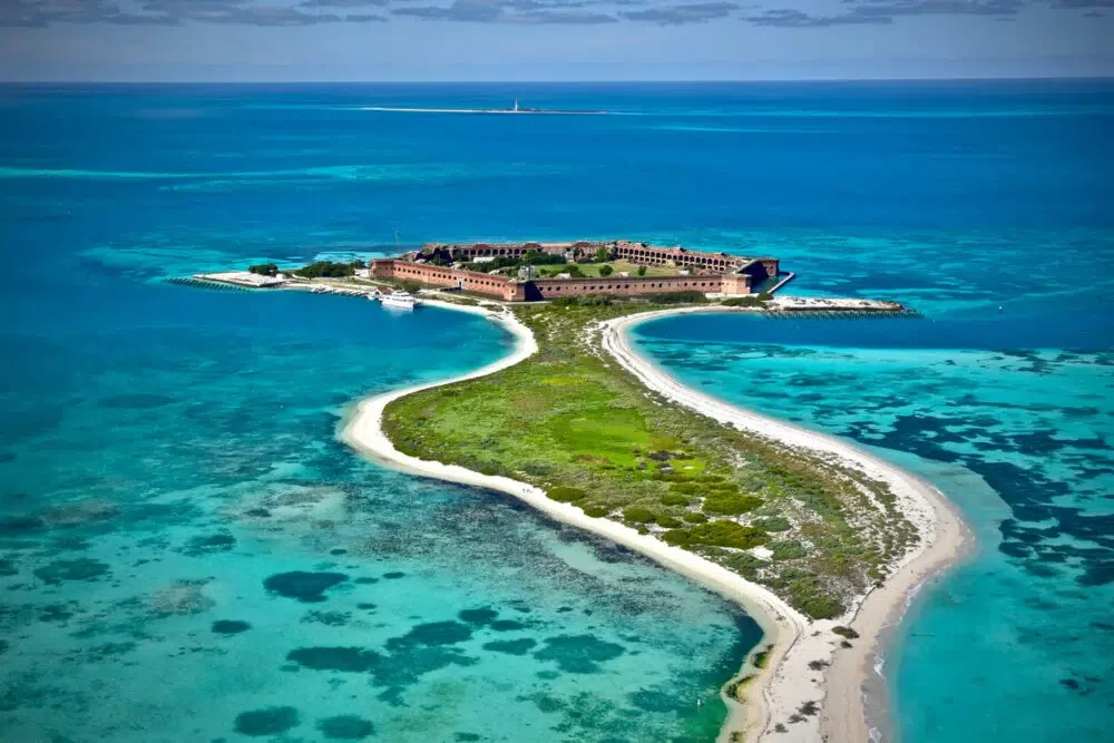 Fort Jefferson in the Dry Tortugas National Park