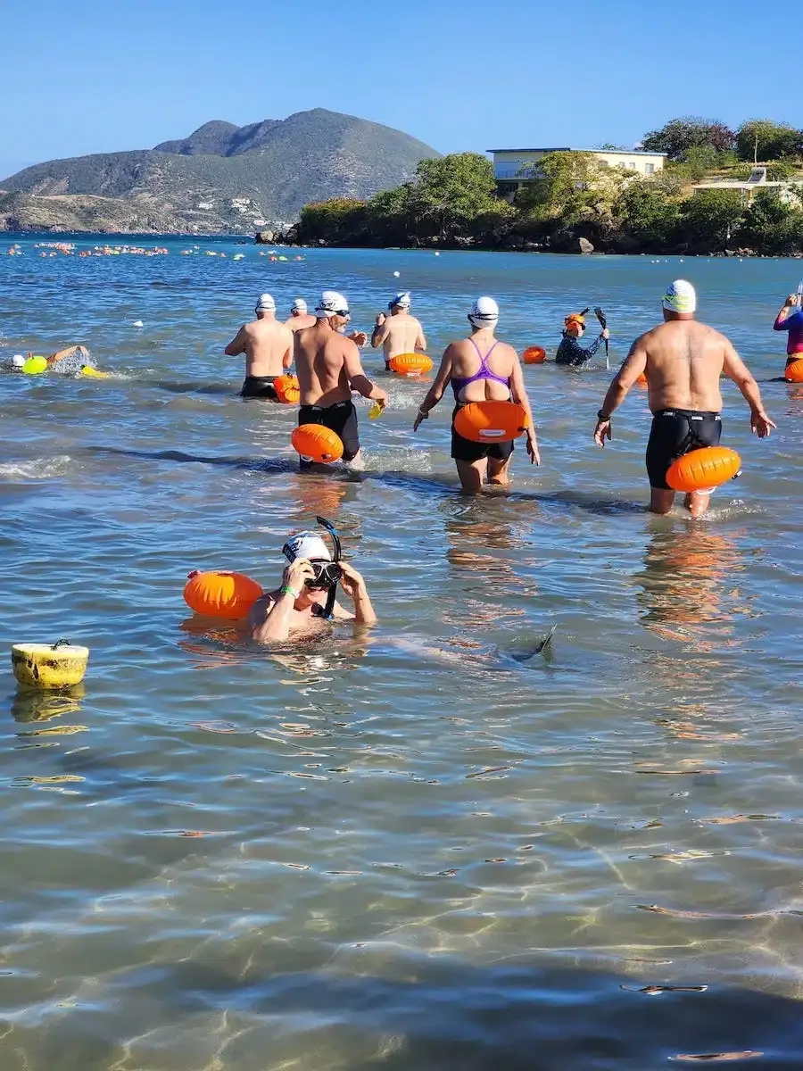 Cross-Channel Swim, Nevis.