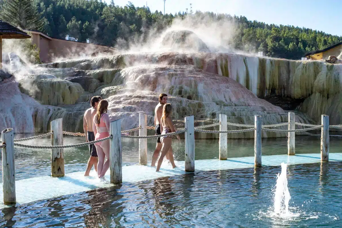 The Springs Resort & Spa hot springs.