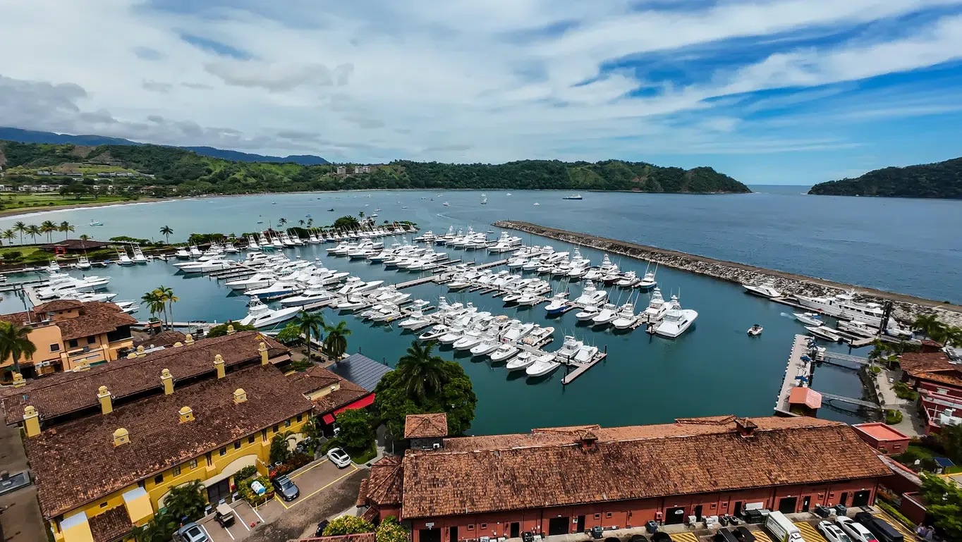A marina in Costa Rica