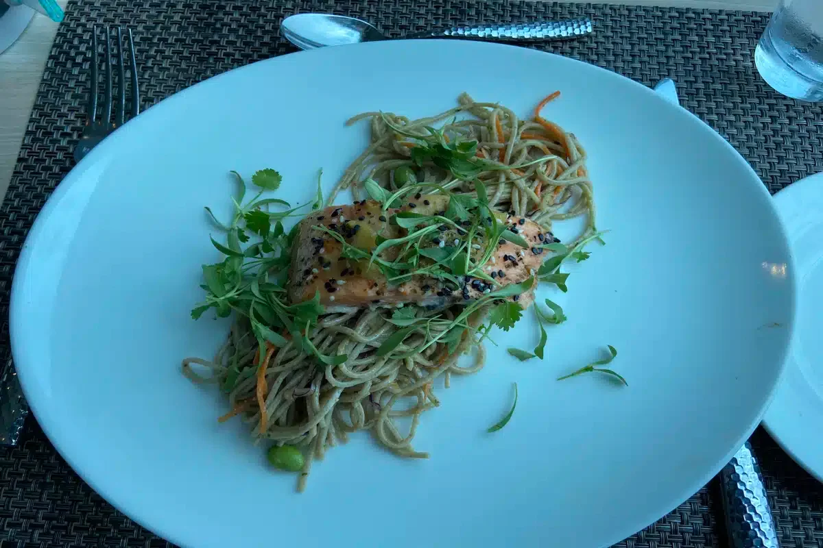 Fish is a popular menu item when cruising Alaska's inside passage.