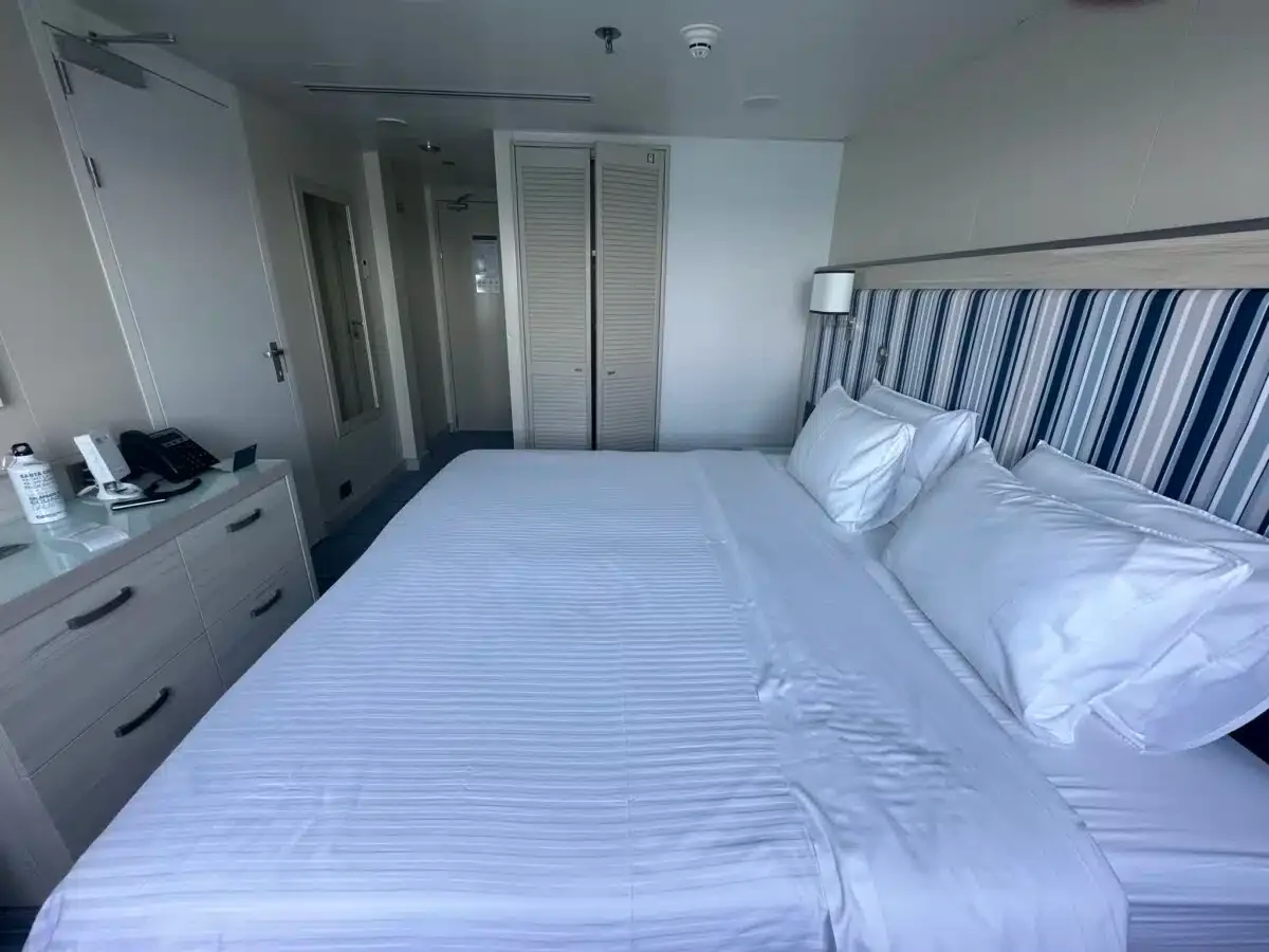 My giant bed on the Santa Cruz II.