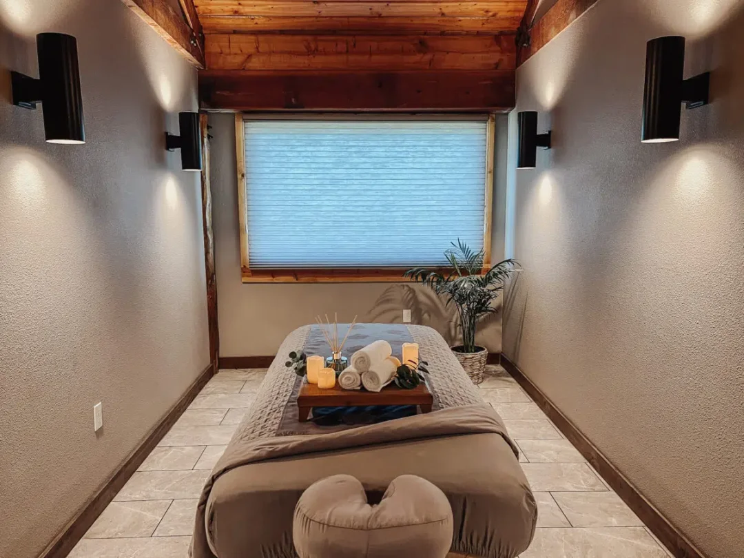 Treatment room at Sandhill Spa