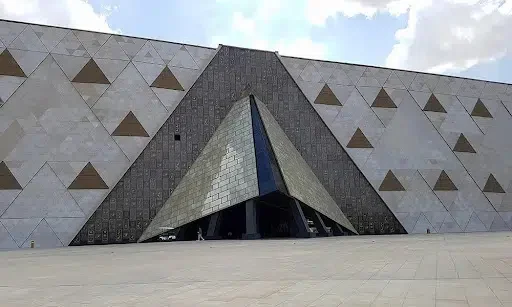 Entrance of The Grand Egyptian Museum