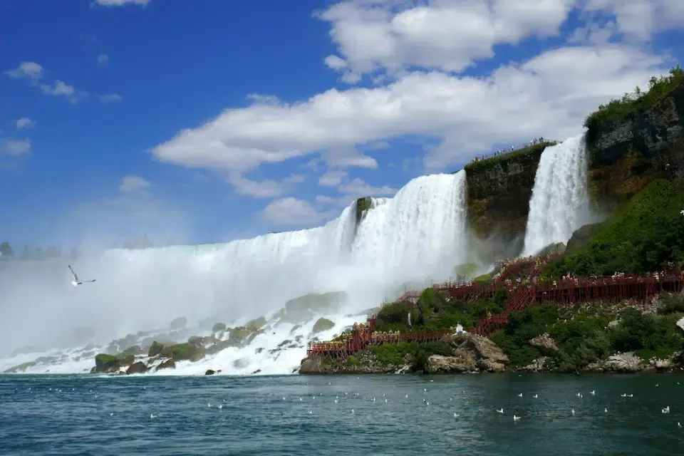 The Cave of the Winds at Niagara Falls. Photo by Susan Lanier-Graham